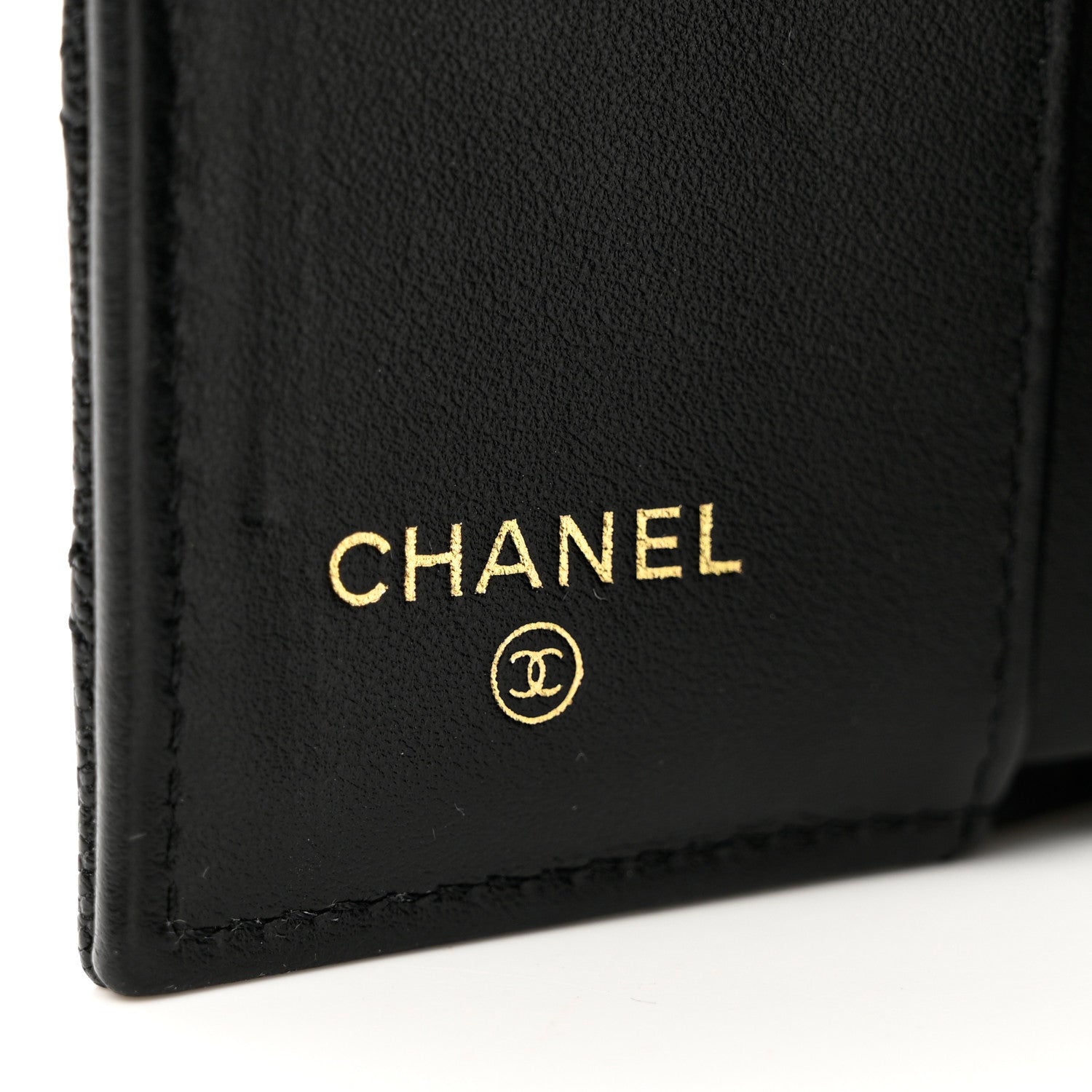 Chanel Caviar Quilted Small Boy Flap Wallet Black 6 of 7
