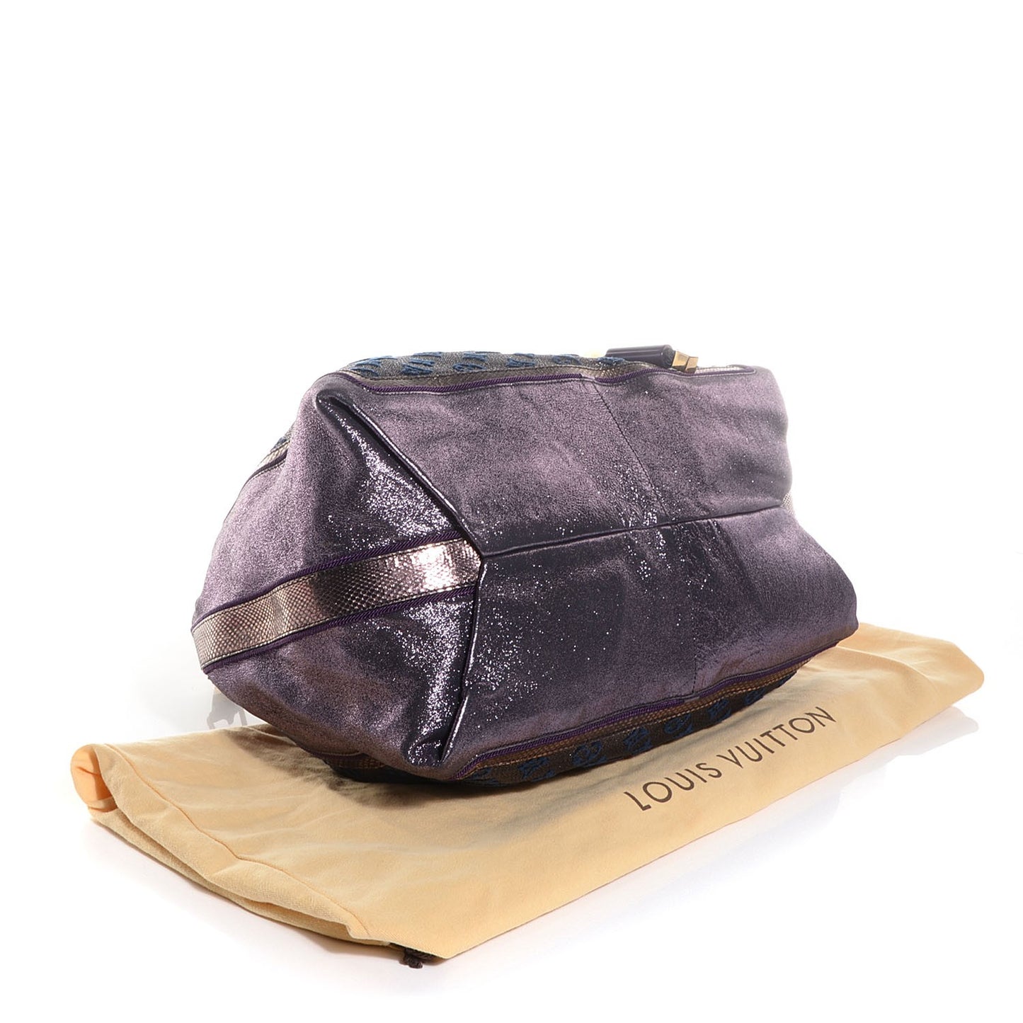 Monogram Lurex Bluebird