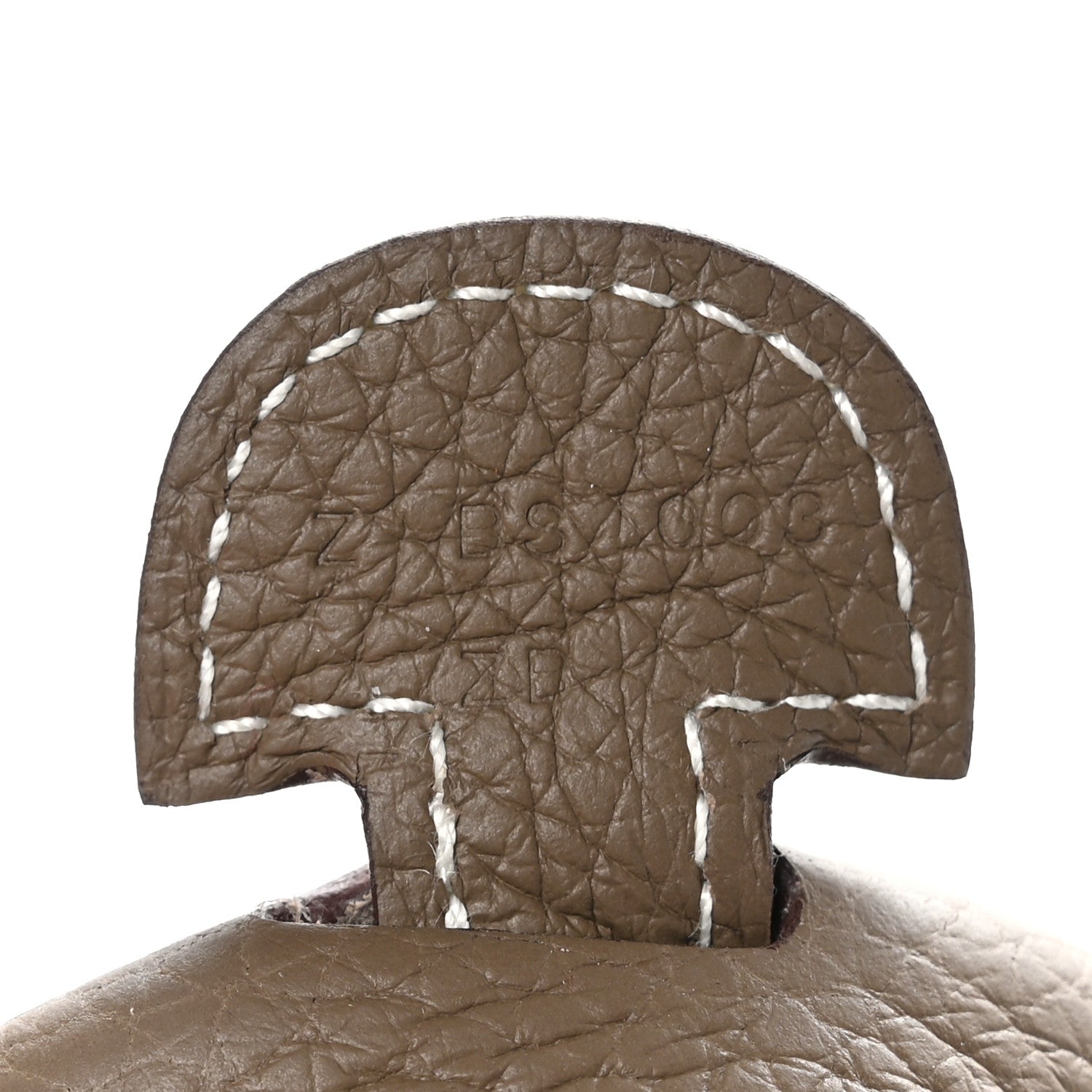 Hermes Taurillon Clemence Evelyne III PM Etoupe 6 of 9