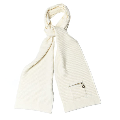 Louis Vuitton Wool Eleonor Scarf White 1 of 4
