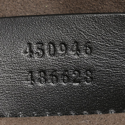 Gucci GG Supreme Monogram Belt Bag Black 7 of 11