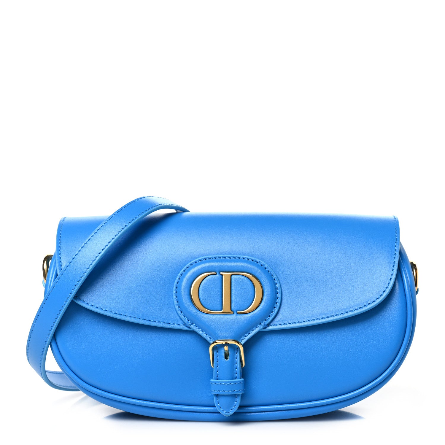 Christian Dior Box Calfskin East West Bobby Bag Reef Blue 1 of 10
