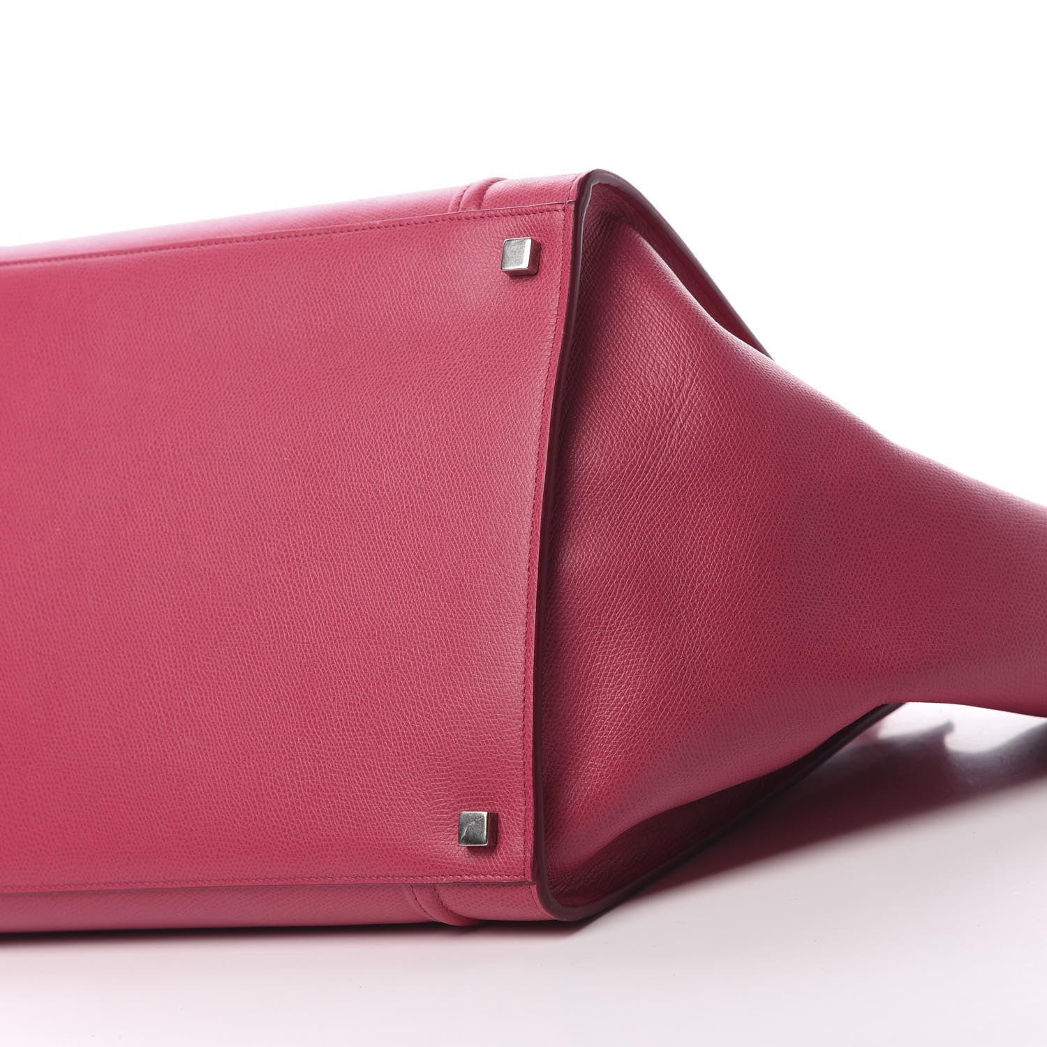 Celine Grained Calfskin Medium Phantom Luggage Fuchsia 11 of 15