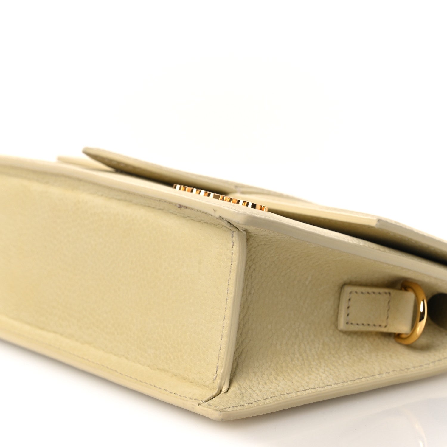 Jacquemus Grained Calfskin Le Grand Bambino Light Yellow 9 of 15