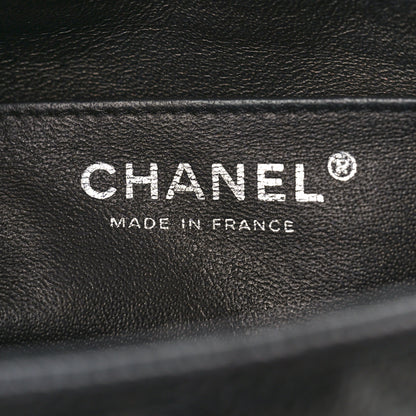 Chanel Caviar Quilted Jumbo Single Flap Black 6 of 9