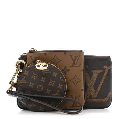 Louis Vuitton Reverse Monogram Giant Trio Pouch 1 of 8