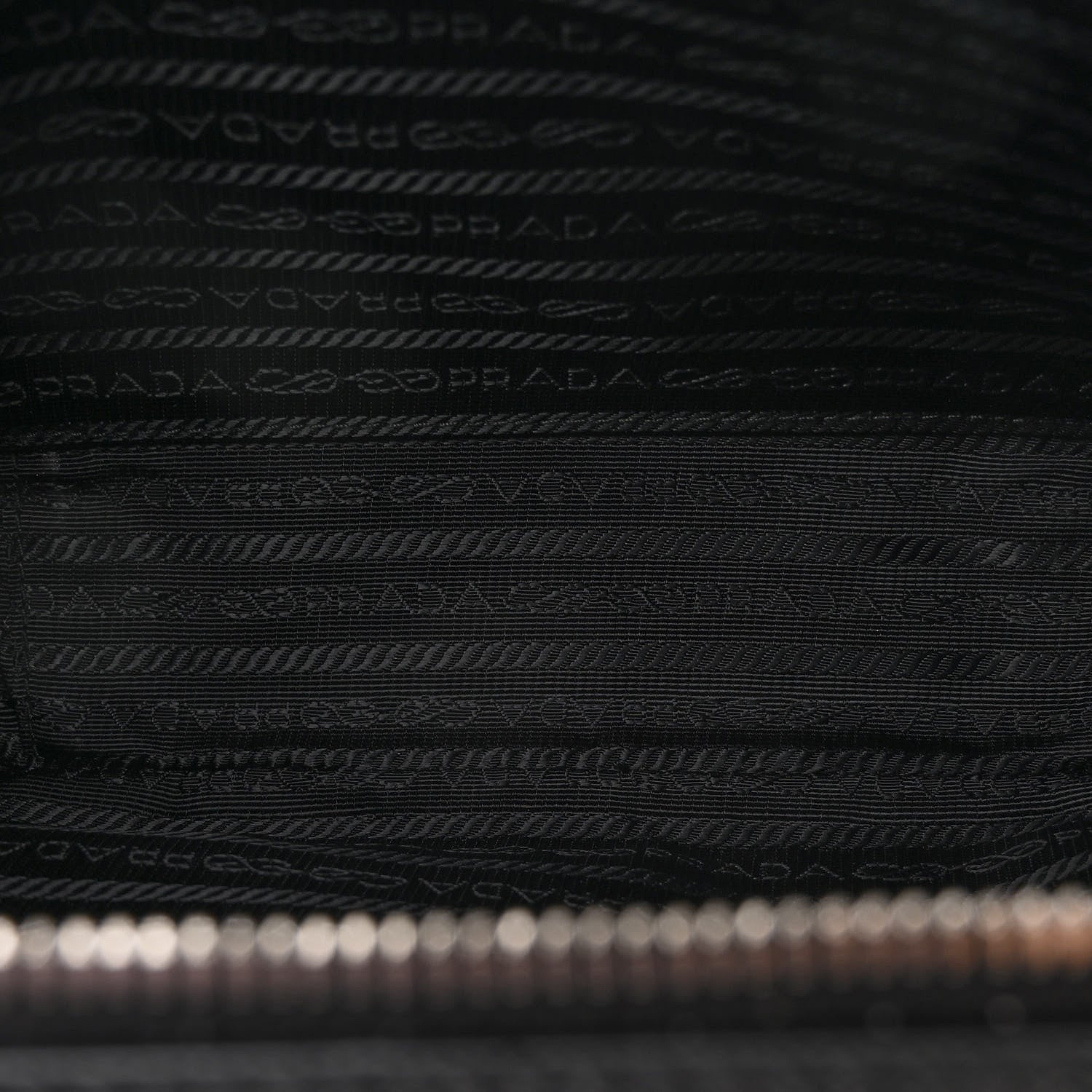 Prada Saffiano Travel Medium Brique Crossbody Bag Black 5 of 11
