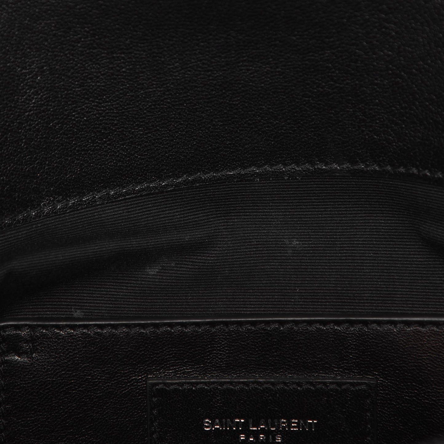 Calfskin Mixed Matelasse Triquilt Large Monogram Satchel Black