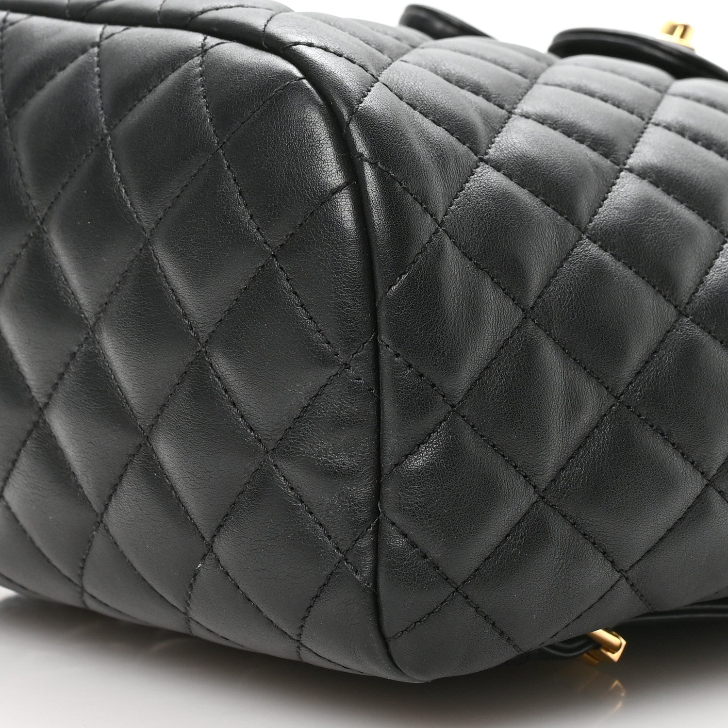 Chanel Lambskin Quilted Small Urban Spirit Backpack Black 9 of 10