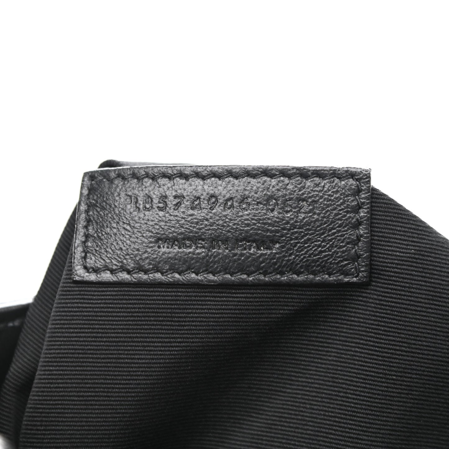 Calfskin Y Quilted Monogram Medium Loulou Chain Satchel Black