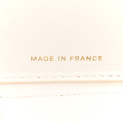 Chanel Lambskin Quilted Book Card Holder on Chain Black 6 of 11