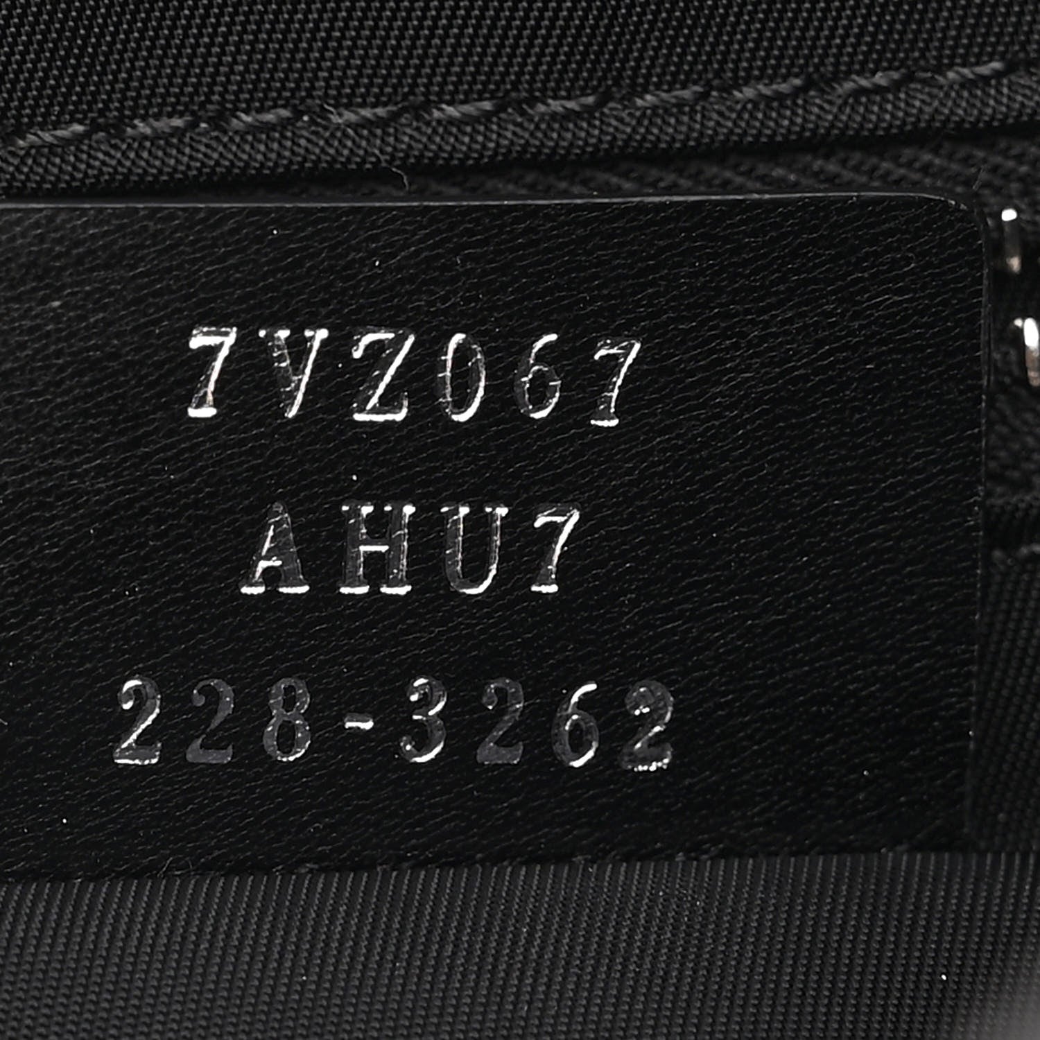 Fendi Suede Nylon Santander Cuoio Romano Bi-Color FF Embossed Small Fendiness Backpack Piombo Fango Grigio Polvere Asphalto 7 of 11