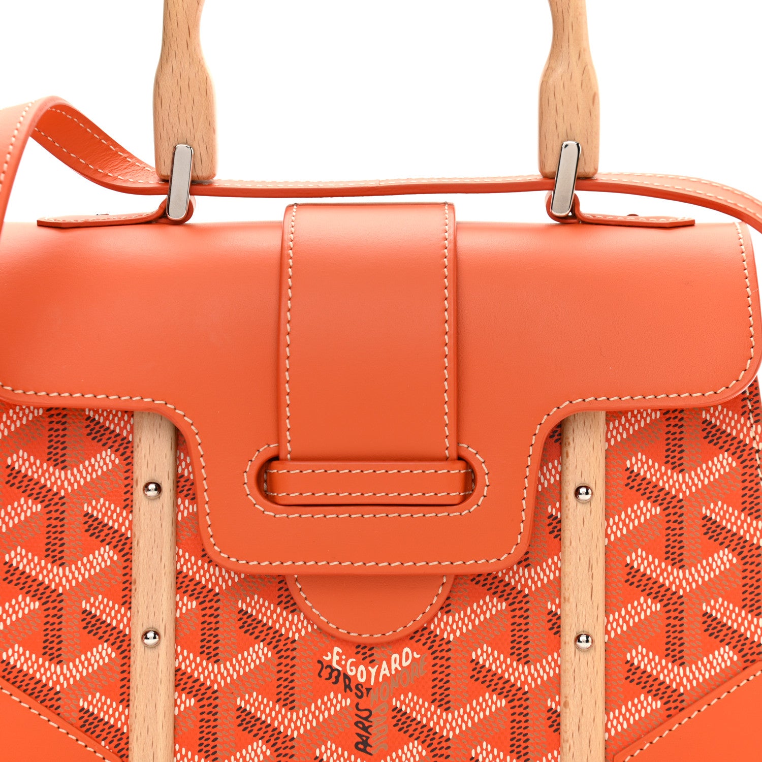 Goyard Goyardine Structure Mini Saigon Orange 7 of 11