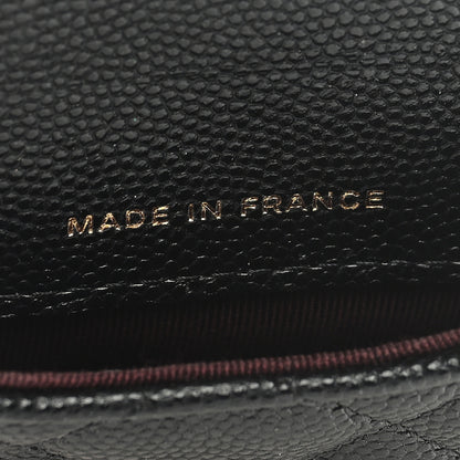 Chanel Caviar Quilted Mini Chain Belt Bag Black 7 of 10