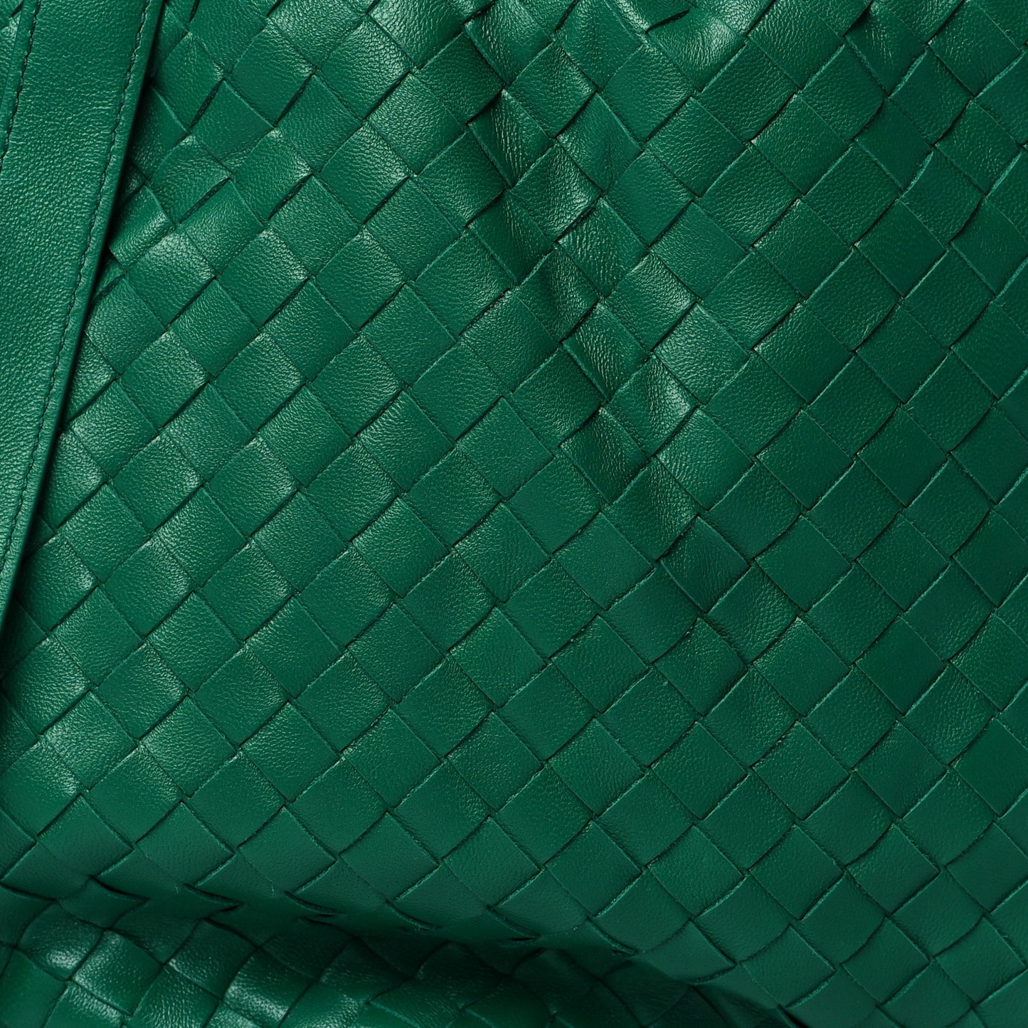 Nappa Intrecciato Small Bulb Racing Green