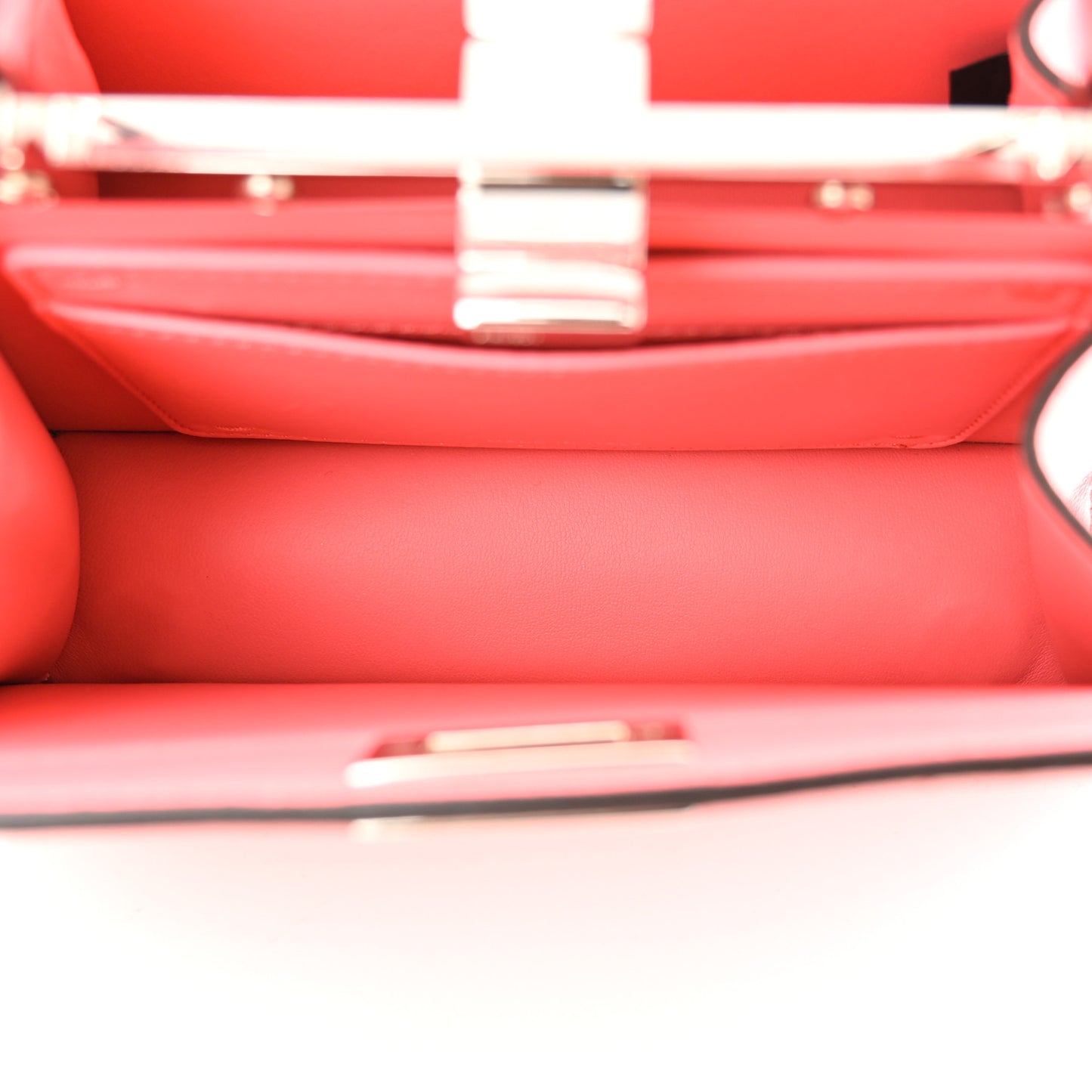 Shiny Nappa Petite Peekaboo I SEE U Satchel Pink Dalia