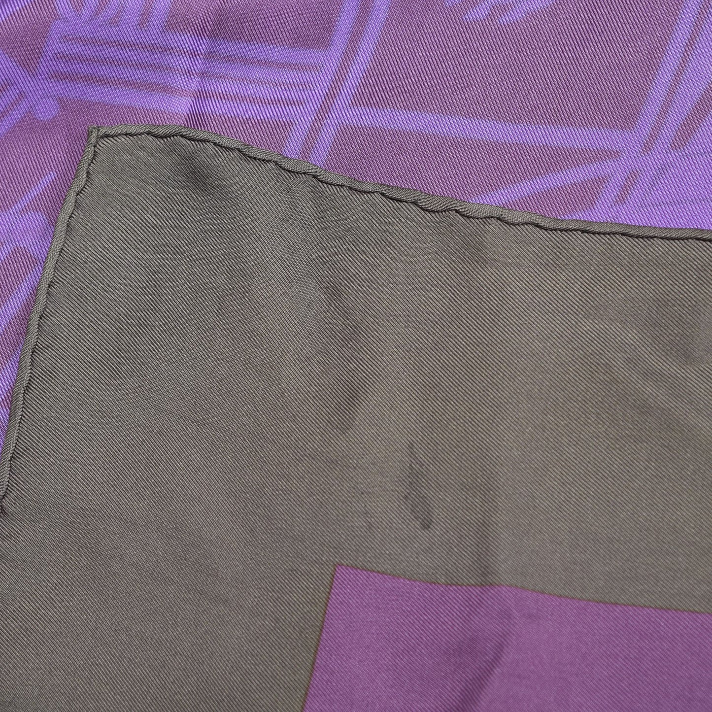 Silk Dip Dye Ex Libris Scarf 140