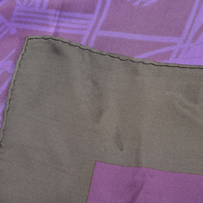 Hermes Silk Dip Dye Ex Libris Scarf 140 7 of 8
