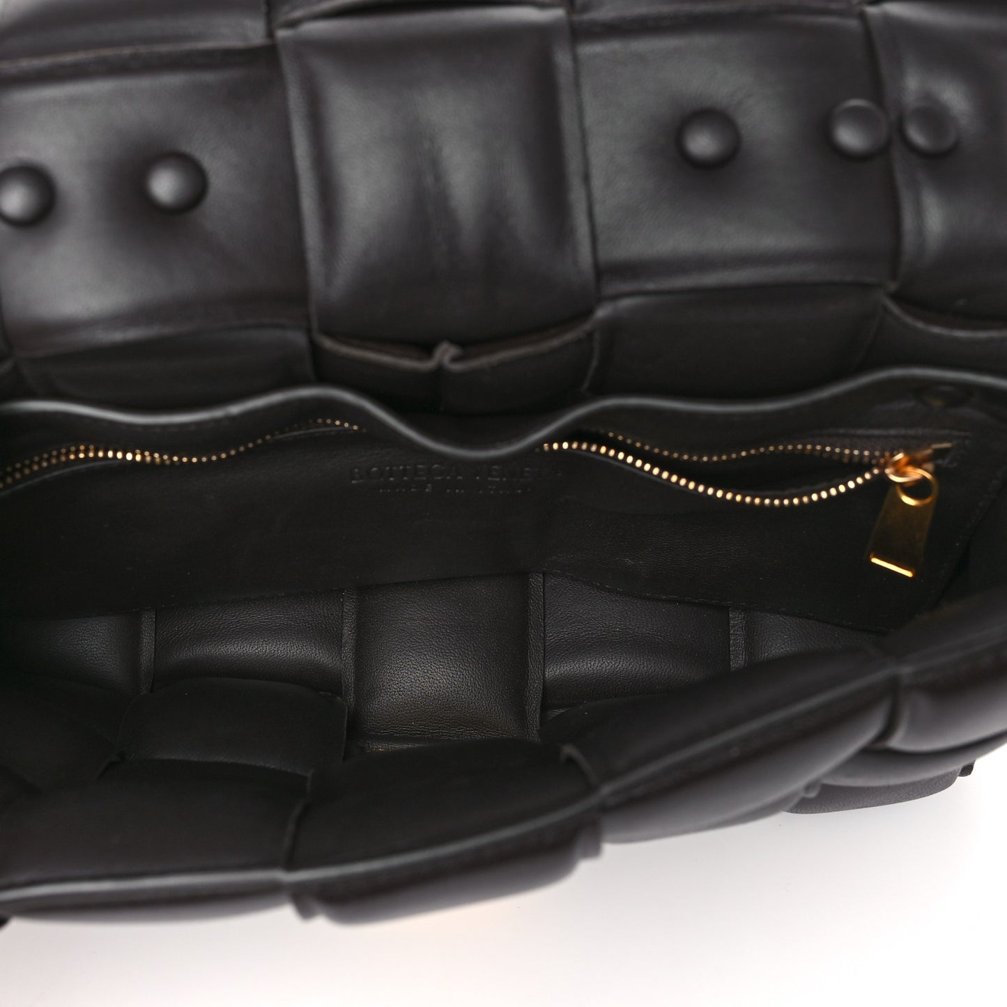 Lambskin Maxi Intreccio Padded Chain Cassette Crossbody Bag Fondant