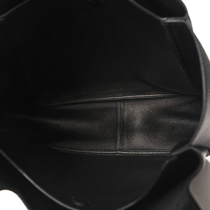 Prada Vitello Daino Soft Medium Dynamique Tote Black 5 of 9