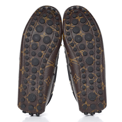 Louis Vuitton Patent Monogram Gloria Loafers 38 5 of 8