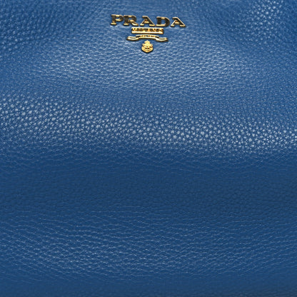 Prada Vitello Daino Hobo Cobalto 7 of 10