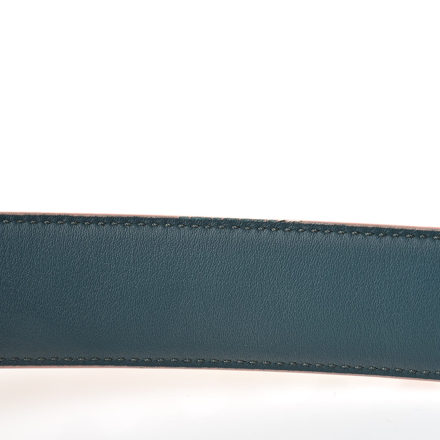 Fendi Vitello Dolce Plexiglass Bi-Color Studded Strap You Cuoio Oceano Multicolor 4 of 4