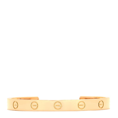 Cartier 18K Yellow Gold LOVE Cuff Bracelet 16 1 of 4