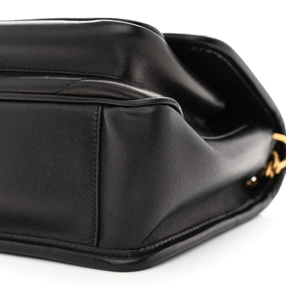 Saint Laurent Lambskin Matelasse Monogram Baby Niki Chain Satchel Black 10 of 10