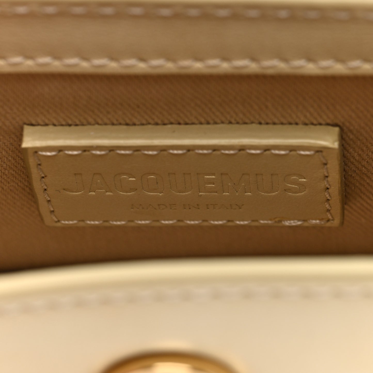 Smooth Calfskin Le Chiquito Ivory