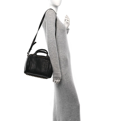 Alexander Wang Pebbled Lambskin Rockie Black Pale Gold Hardware 2 of 10