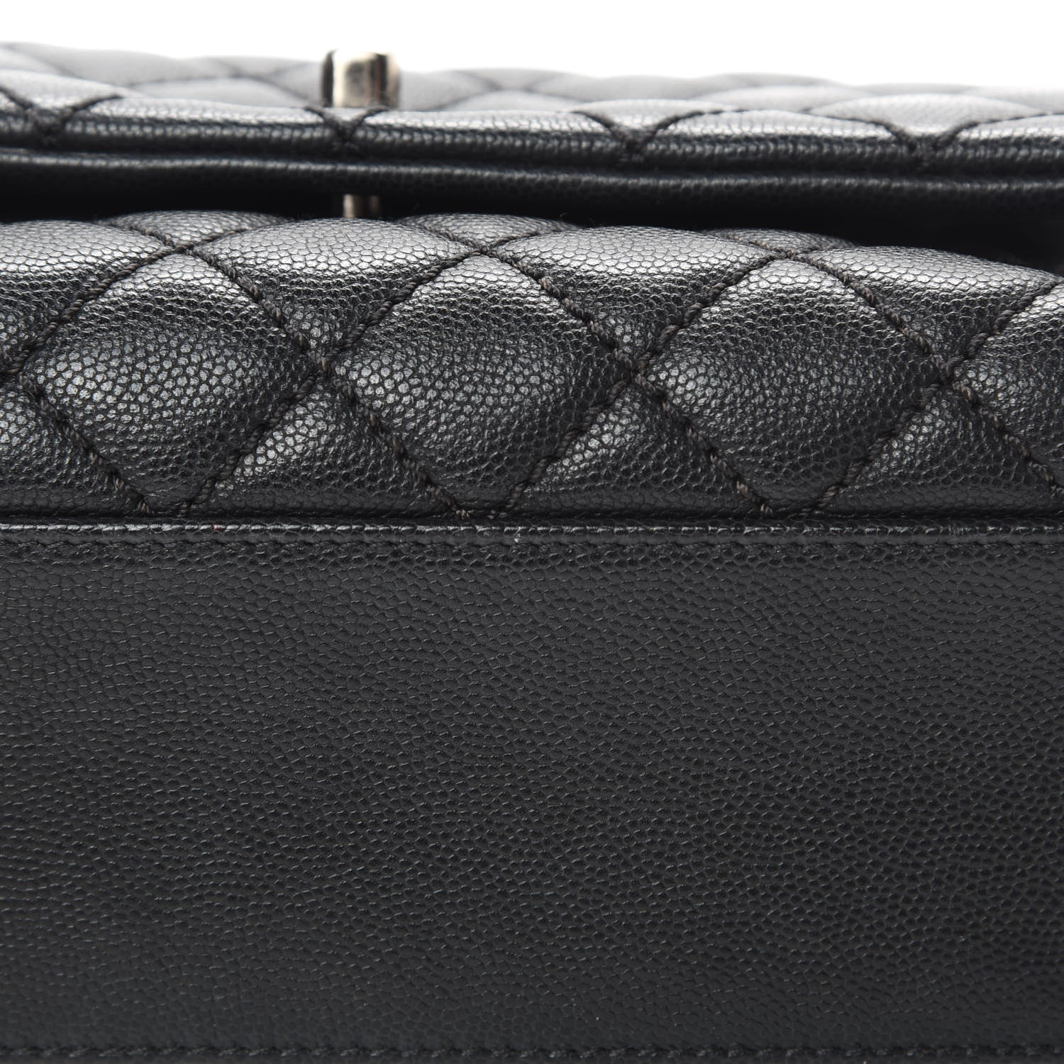 Chanel Caviar Quilted Mini Coco Handle Flap Black 11 of 11