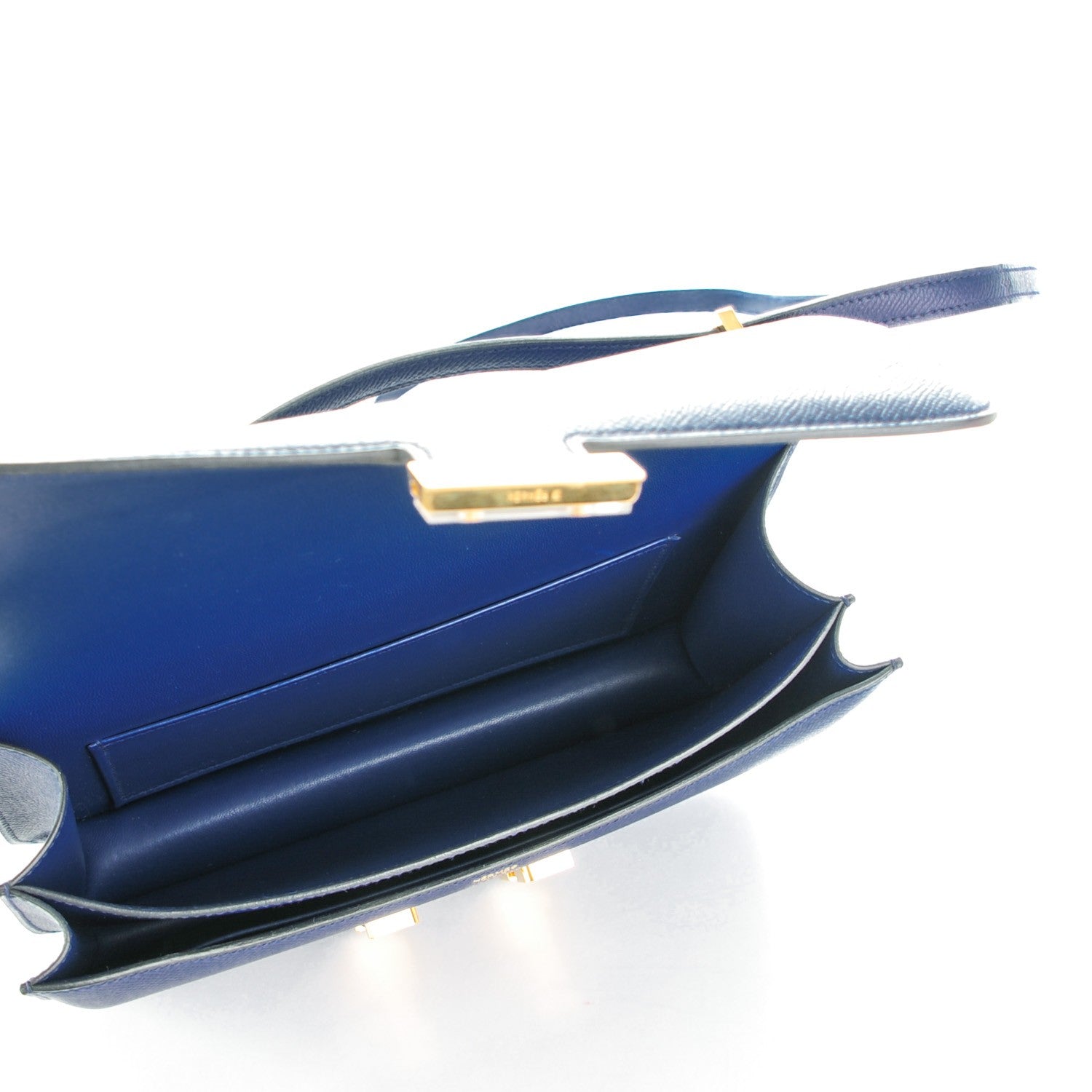 Hermes Epsom Constance Elan 25 Bleu Saphir 5 of 9