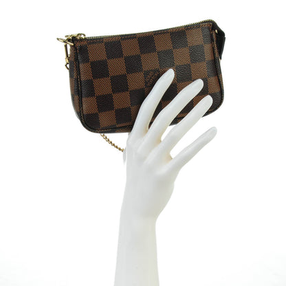 Louis Vuitton Damier Ebene Mini Pochette Accessories 2 of 7