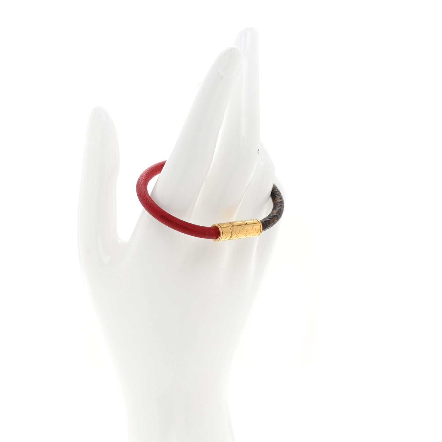 Monogram Daily Confidential Bracelet 17 Red