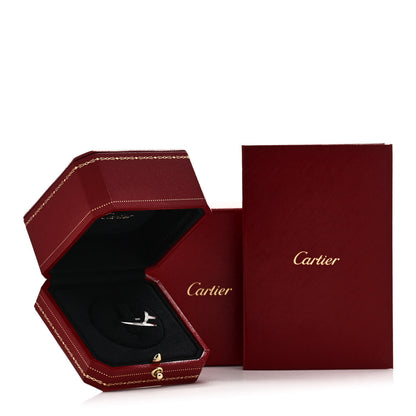 Cartier 18K White Gold Diamond Small Juste Un Clou Ring 51 5.75 6 of 6