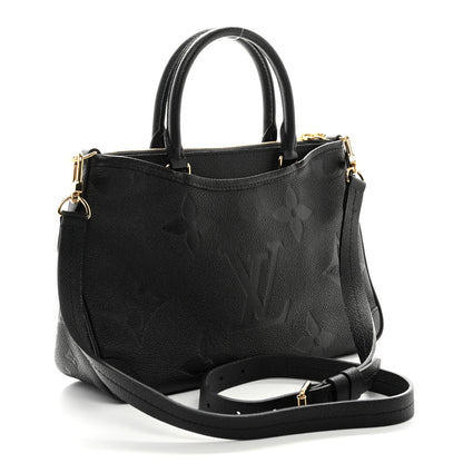 Louis Vuitton Empreinte Monogram Giant Trianon PM Black 3 of 9