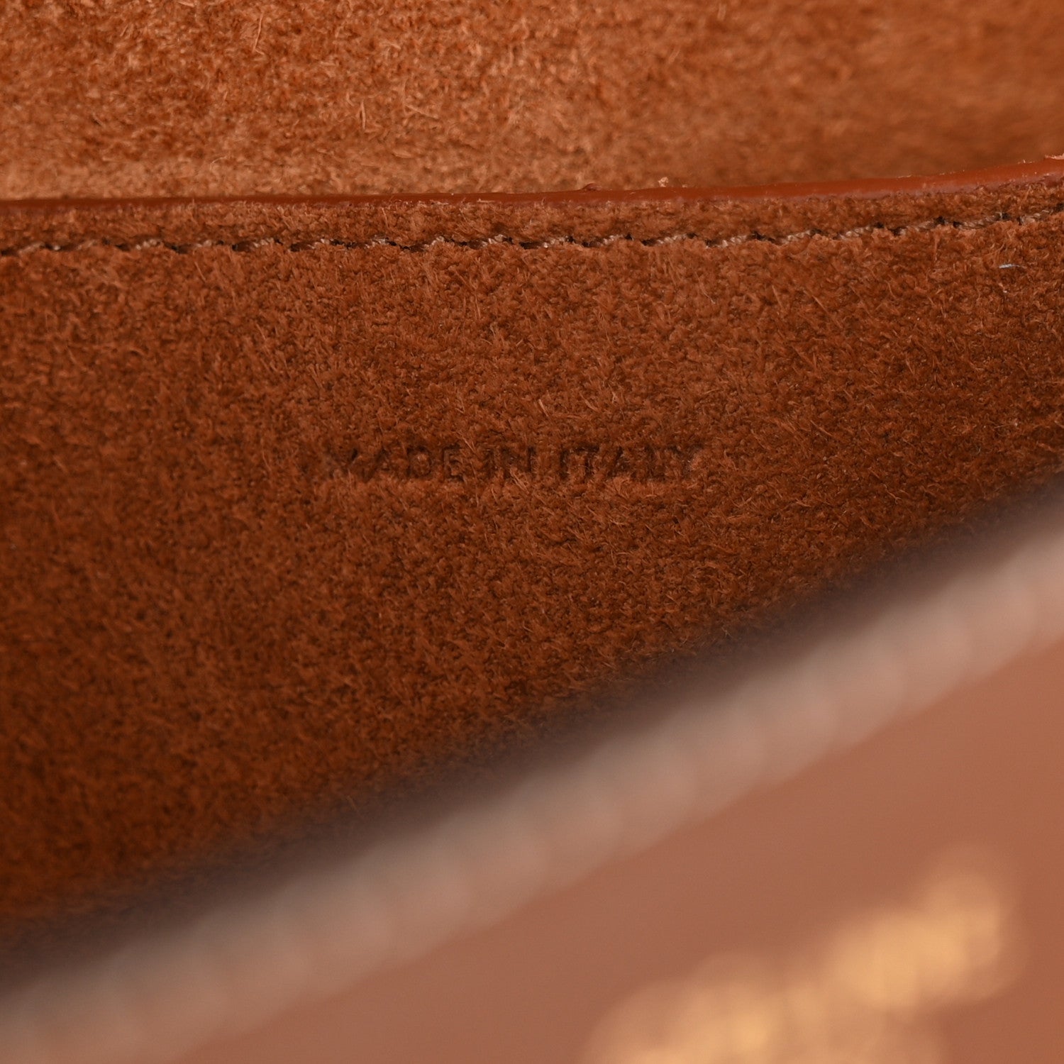 Celine Smooth Calfskin Cuir Triomphe Folco Crossbody Bag Tan 7 of 13