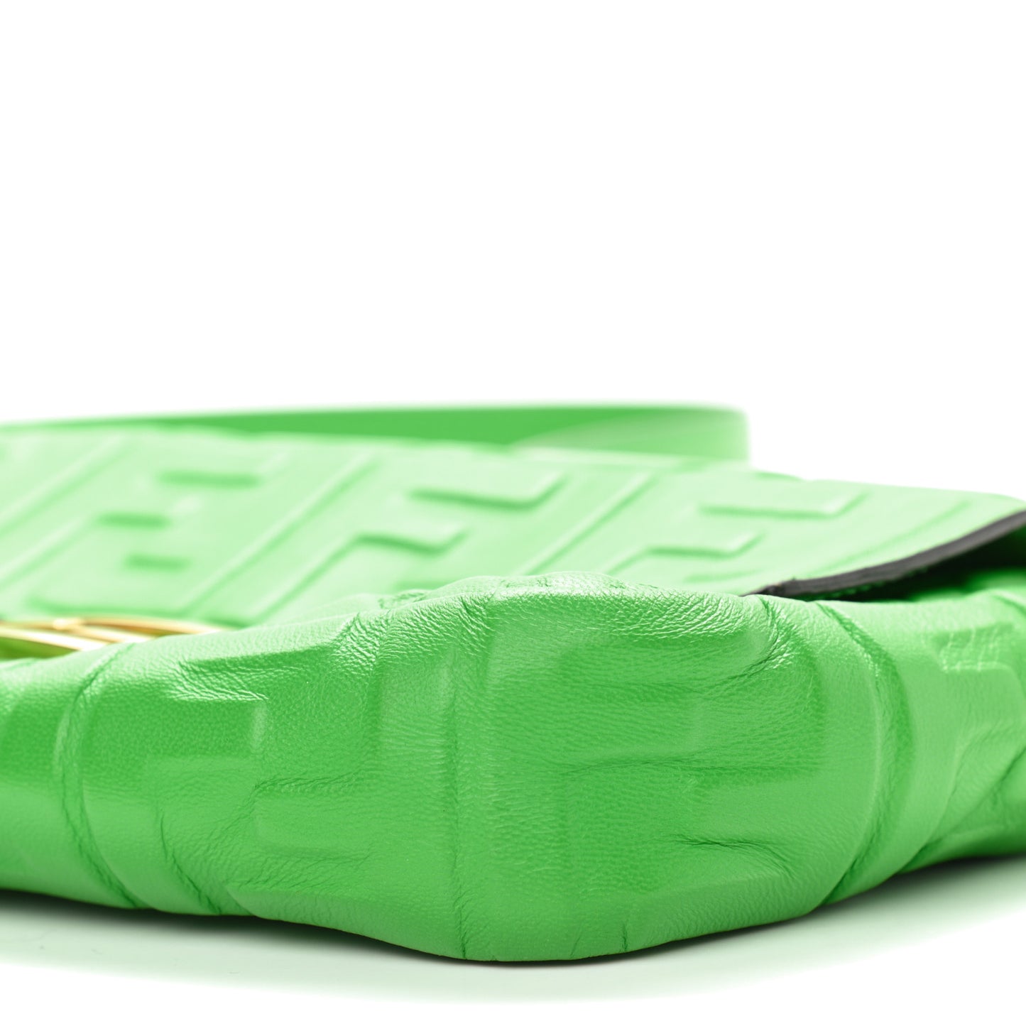 Nappa FF 1974 Embossed Baguette Tomatillo