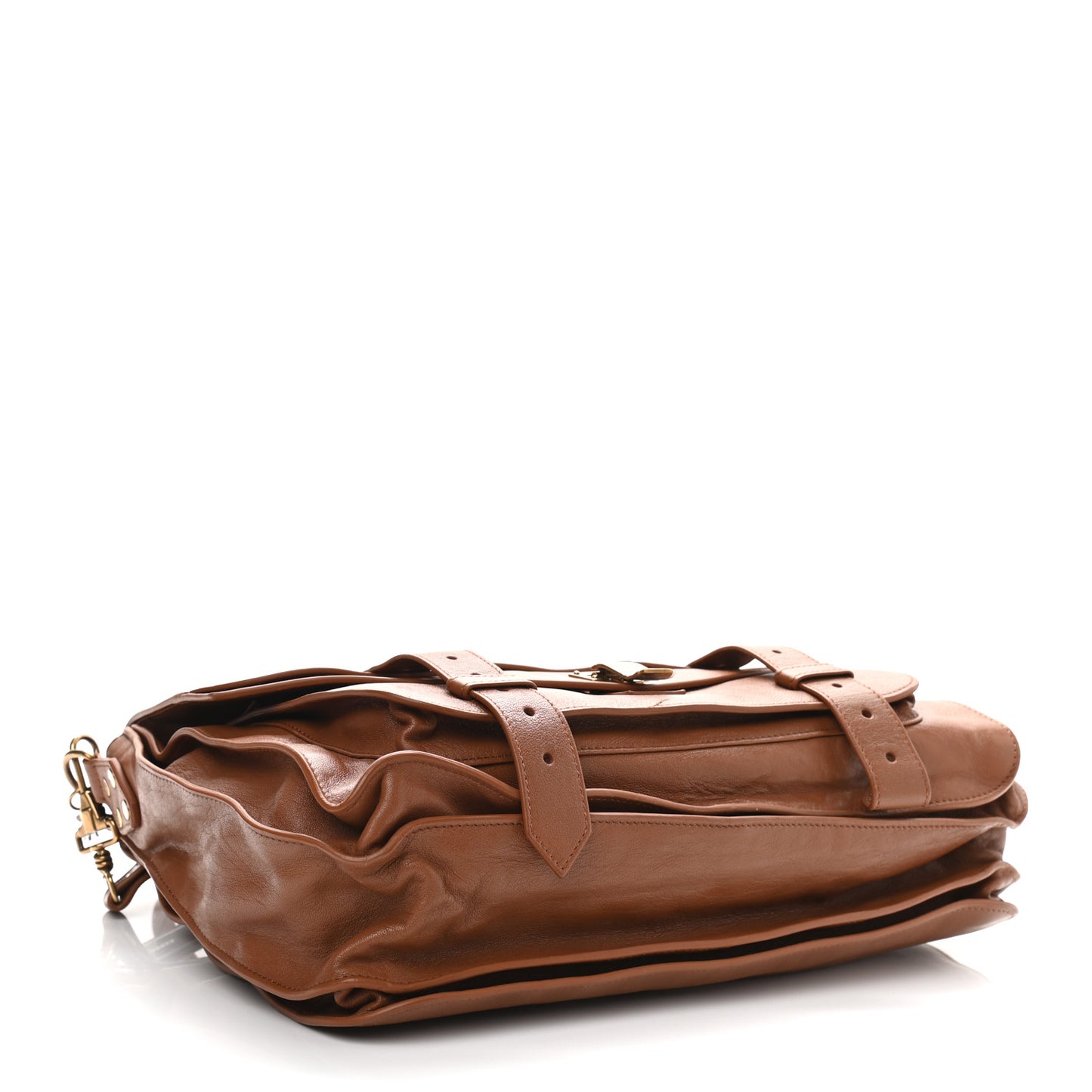 Lambskin Large PS1 Satchel Saddle