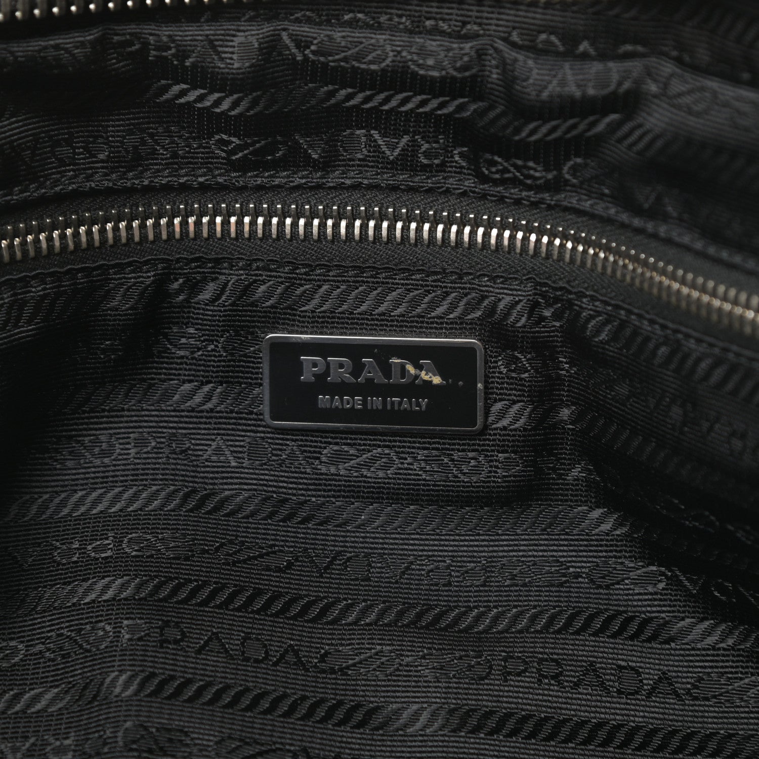 Prada Vitello Daino Bowler Black 6 of 14