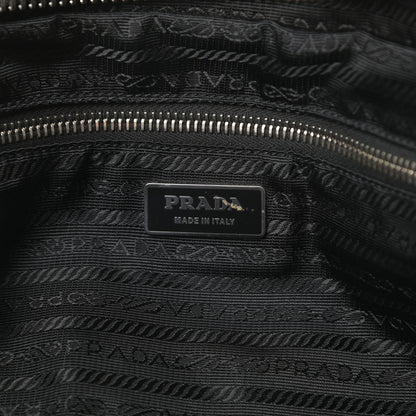 Prada Vitello Daino Bowler Black 6 of 14