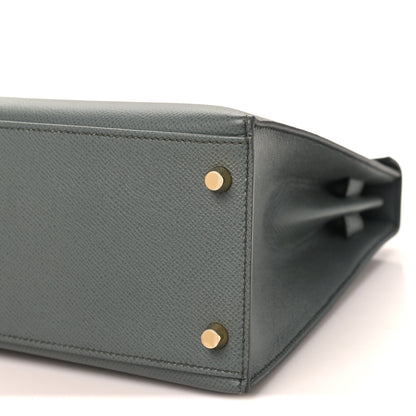 Hermes Epsom Kelly Sellier 28 Vert Amande 10 of 11