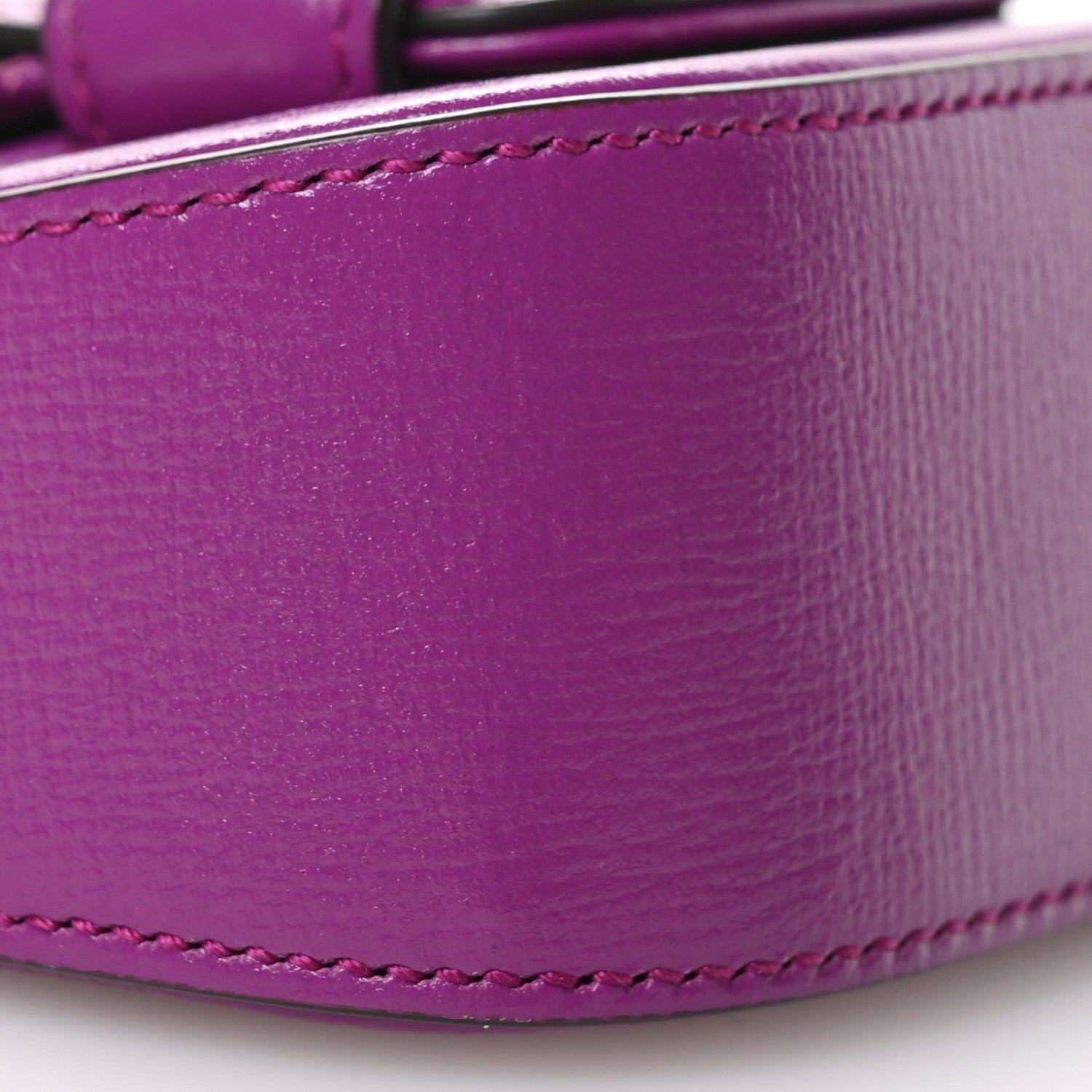Gucci Azalea Calfskin Web Monochrome Horsebit 1955 Wallet On Strap Purple 9 of 10