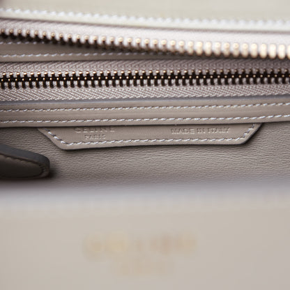 Celine Smooth Calfskin Interstice Micro Luggage Quartz 7 of 12