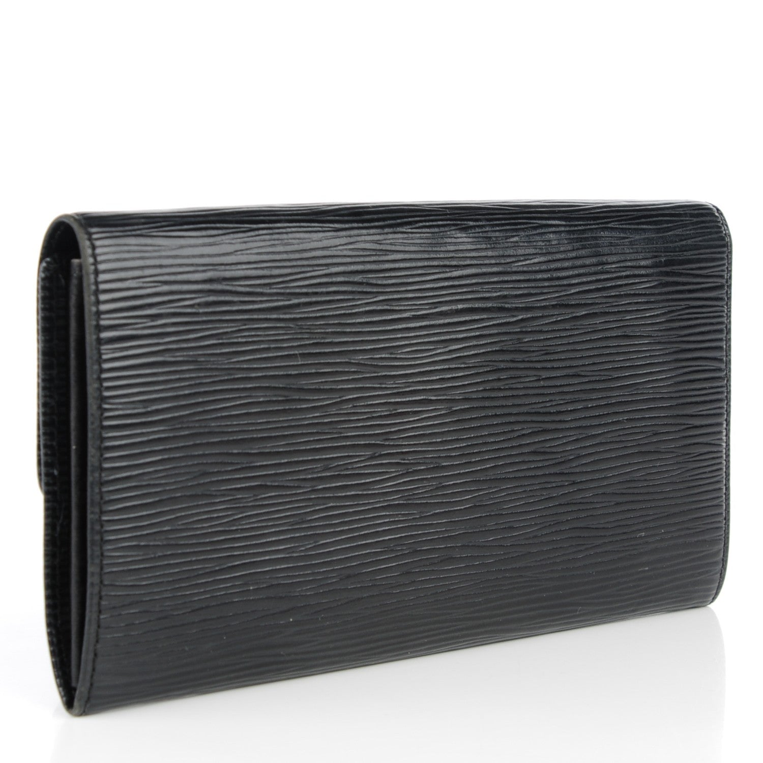 Louis Vuitton Epi Sarah Wallet Black 3 of 7