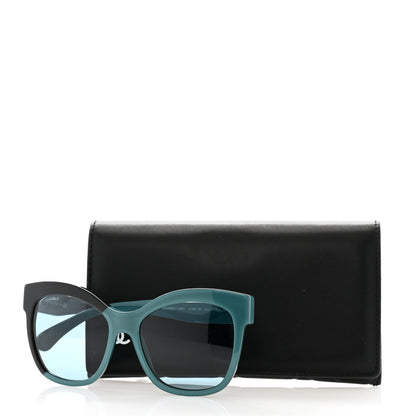 Chanel Acetate CC Sunglasses 9081 Blue Black 8 of 8