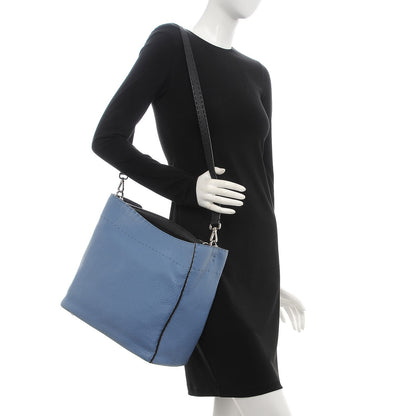 Fendi Calfskin Romano Selleria Large Anna Bucket Bag 2 of 8