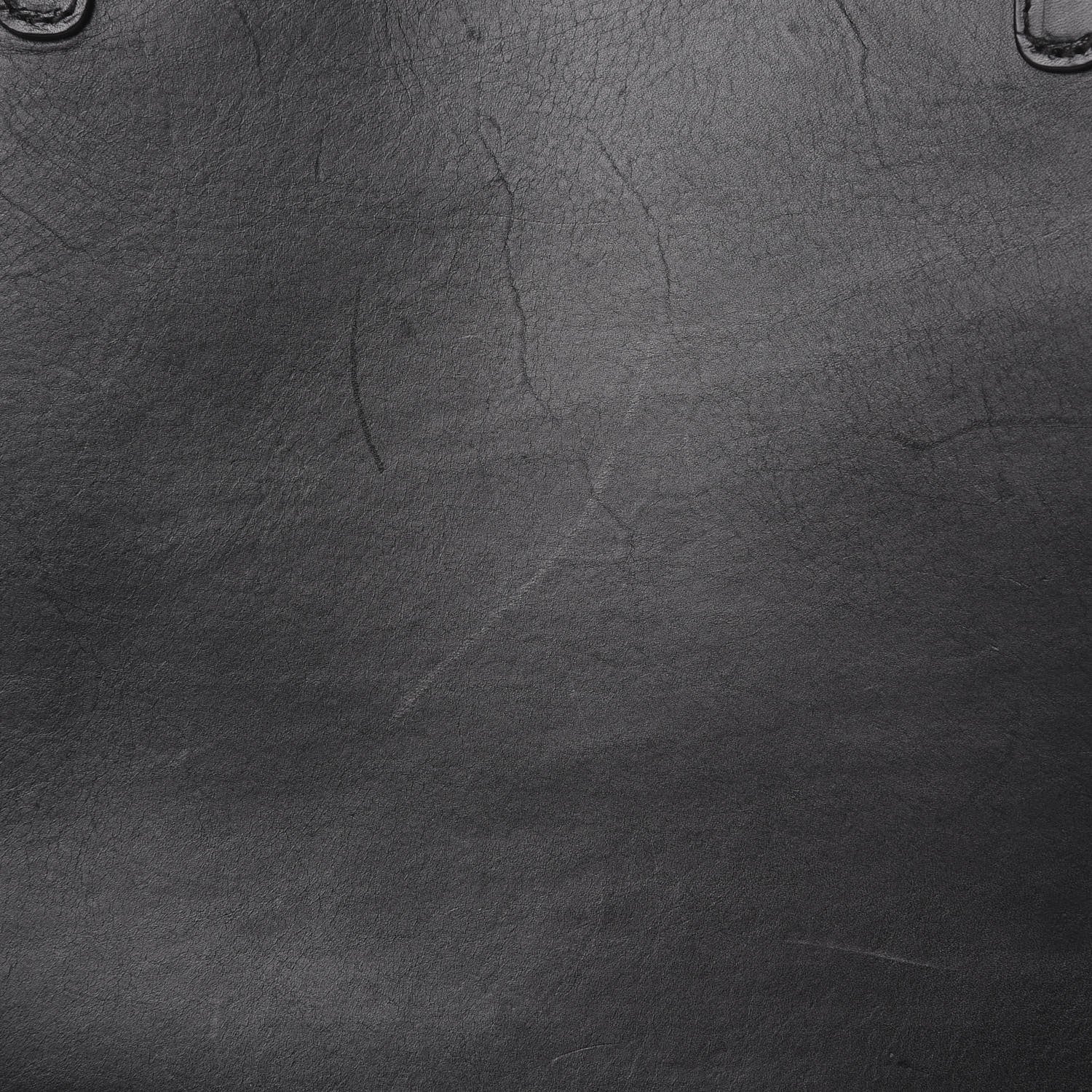 Mansur Gavriel Smooth Calfskin Large Shopping Tote Black Argento 15 of 17