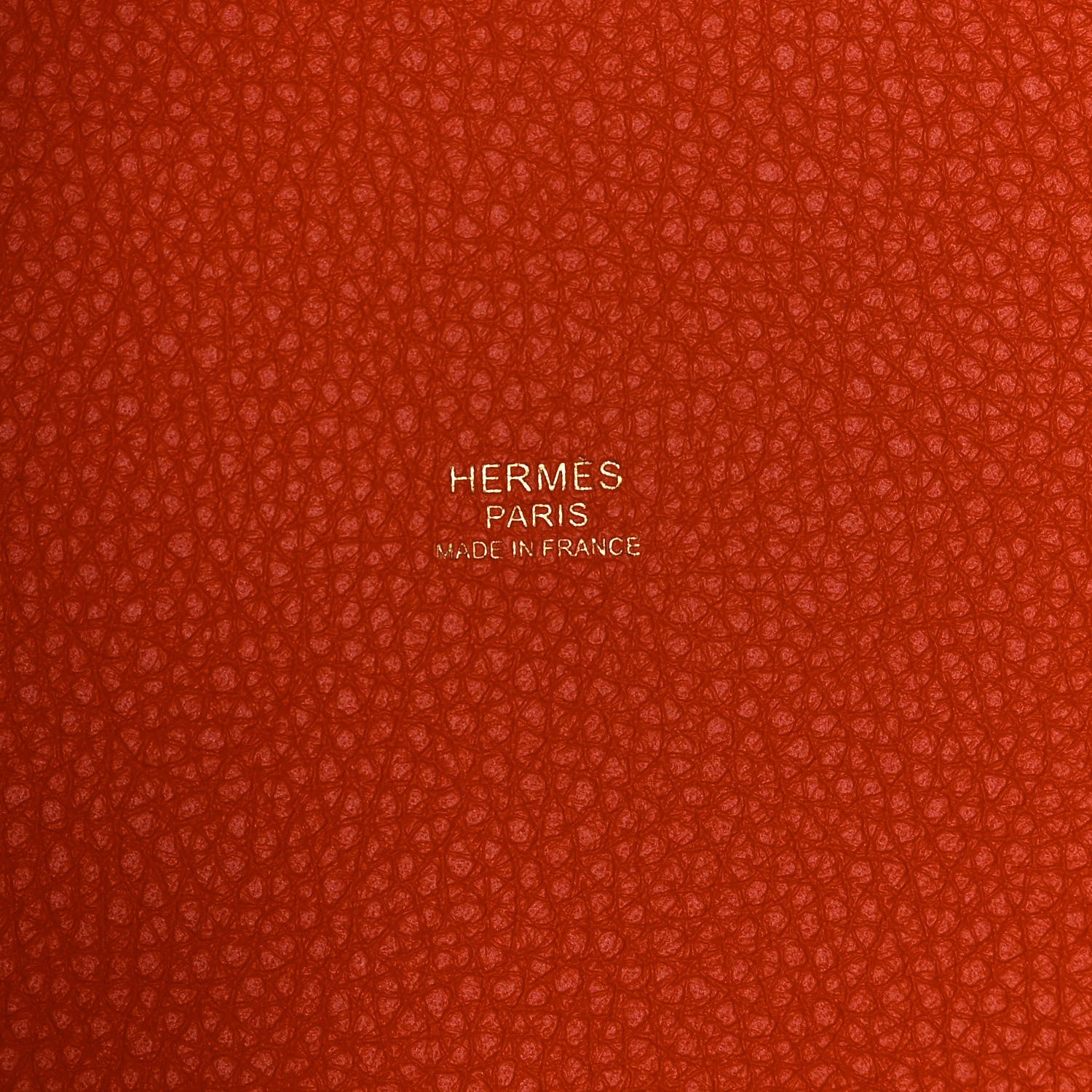 Hermes Taurillon Clemence Picotin Lock 22 MM Orange 6 of 9